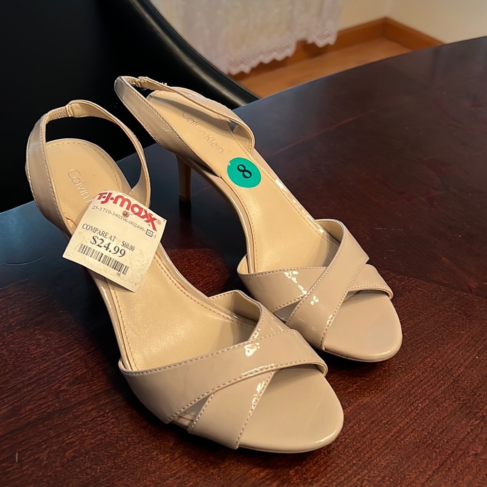 Calvin Klein summer heels